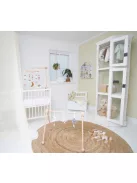 Kiságyforgó szivárványos pasztell rózsaszín, arany Jabadabado