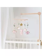 Ágyforgó: Csikóhal, pasztell lila Jabadabado