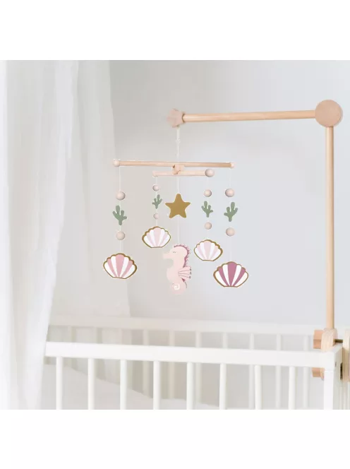 Ágyforgó: Csikóhal, pasztell lila Jabadabado