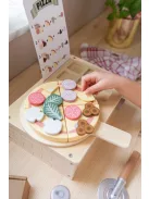 Pizzasütő fa játékkészlet Jabadabado