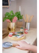 Pizzasütő fa játékkészlet Jabadabado