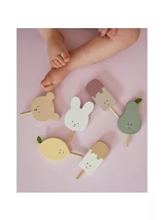 Állatos jégkrémszett fából, JaBaDaBaDo