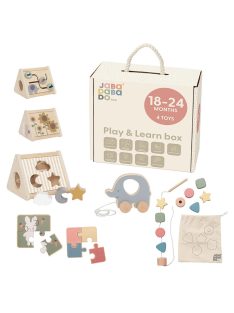   Montessori fejlesztő játékcsomag 18-24 hónapos babáknak Jabadabado