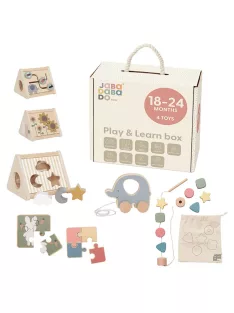   Montessori fejlesztő játékcsomag 18-24 hónapos babáknak Jabadabado