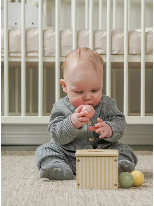 Montessori fejlesztő játékcsomag 6-12 hónapos babáknak Jabadabado