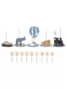 Születésnapi gyertyatartó díszek, fiús Jabadabado