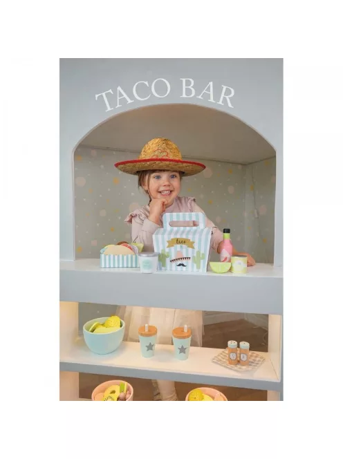 Fa taco játékkonyha kiegészítő készlet Jabadabado