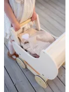 Játék babakocsi fából Jabadabado