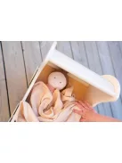 Játék babakocsi fából Jabadabado