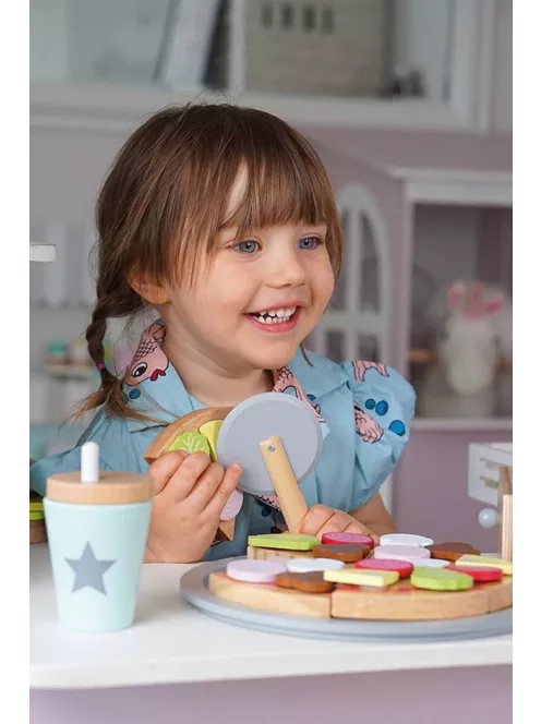 Szeletelhető Pizza fából Jabadabado