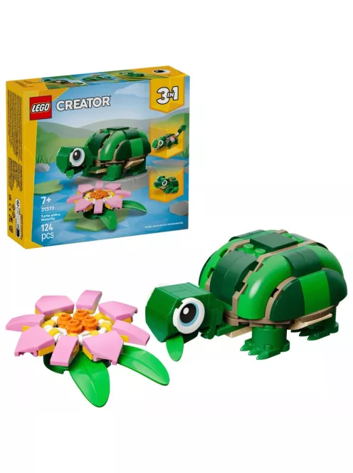 LEGO Creator 31377 Teknős egy vízililiom-virággal