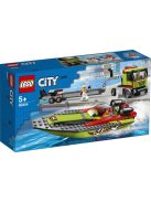 LEGO City Great Vehicles 60254 A hajó úszik a vizen