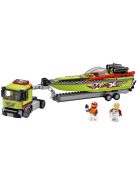 LEGO City Great Vehicles 60254 A hajó úszik a vizen