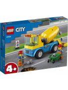 Lego City 60325 Betonkeverő teherautó 
