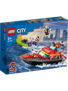 Lego City 60373 Tűzoltóhajó 