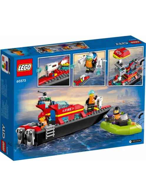 Lego City 60373 Tűzoltóhajó 