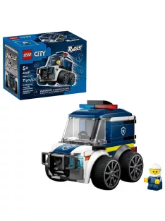 LEGO City 60481 Járgányok – rendőrségi teherautó