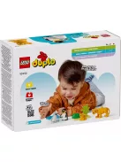 Lego Duplo 10442 Állatcsaládok a vadvilágban, Pingvinek és oroszlánok