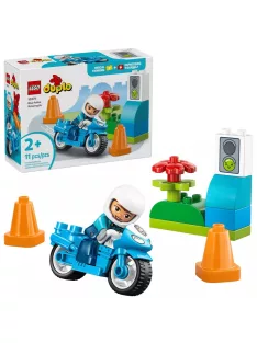 LEGO Duplo town 10471 Kék rendőrségi motorkerékpár