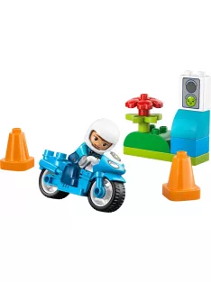 LEGO Duplo town 10471 Kék rendőrségi motorkerékpár