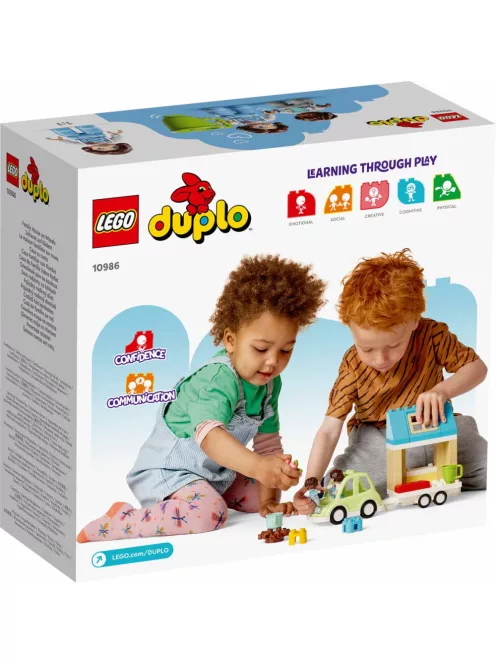 Lego Duplo 10986 családi ház kerekekkel 