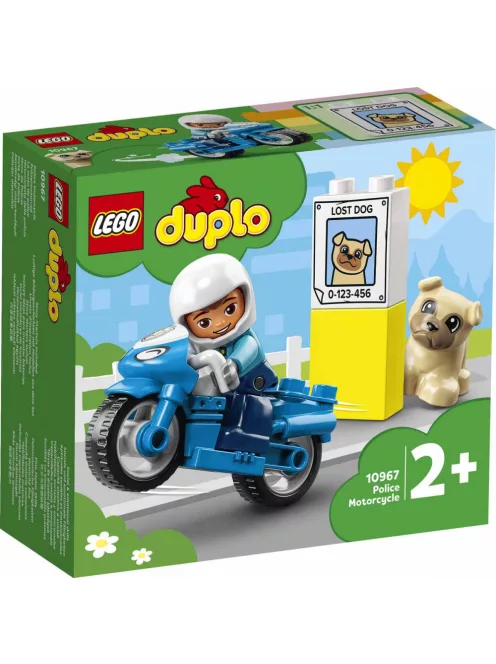 Lego Duplo Rendőrségi motorkerékpár