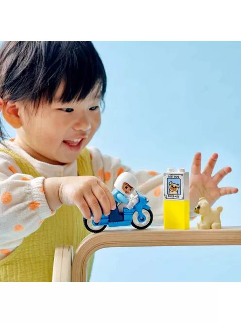Lego Duplo Rendőrségi motorkerékpár