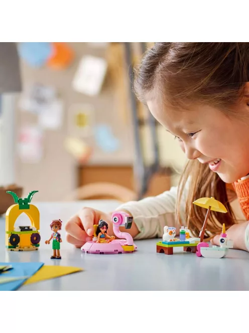 Lego Friends 42658 Medencés buli flamingóval és egyszarvúval
