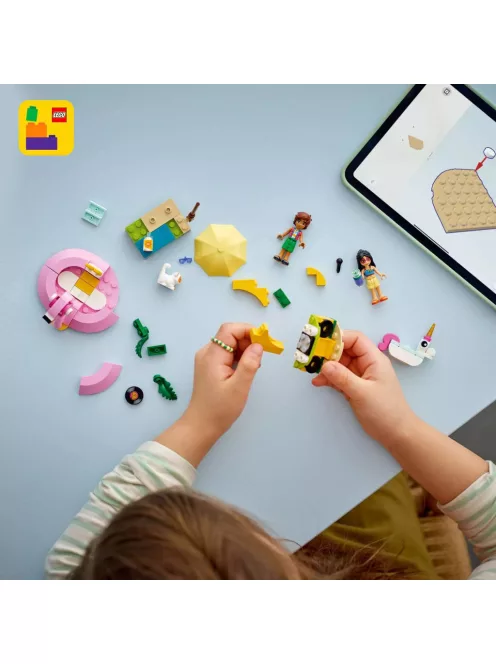Lego Friends 42658 Medencés buli flamingóval és egyszarvúval