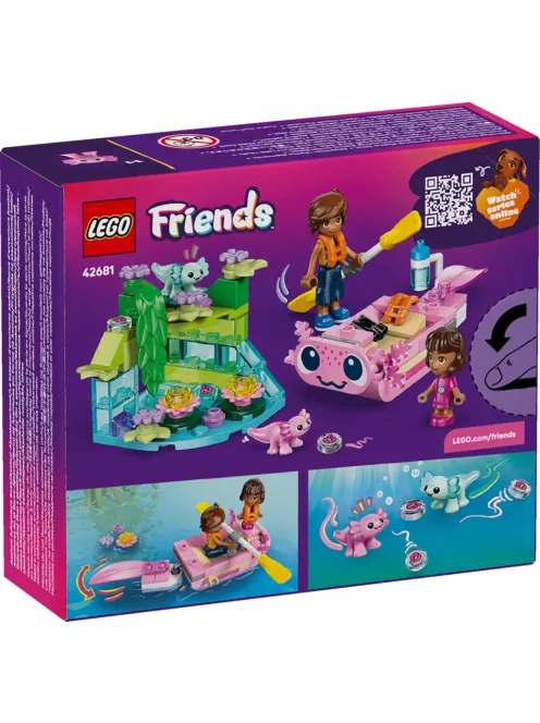 LEGO Friends 42681 Kalandok az axolotlhajón