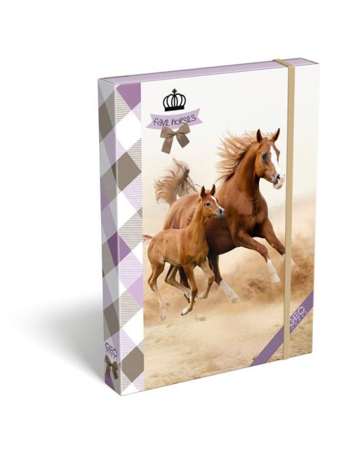 Füzetbox A/4 GEO Horse Two Lizzy Card