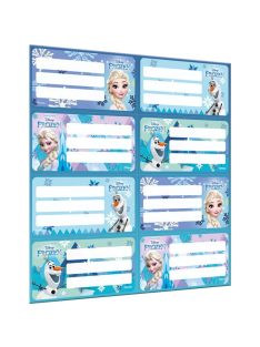 Füzetcímke íves Frozen Mix Lizzy Card