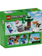Lego Minecraft 21583 Steve tajgai kalandjai
