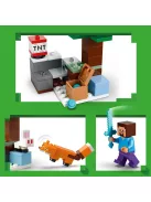 Lego Minecraft 21583 Steve tajgai kalandjai