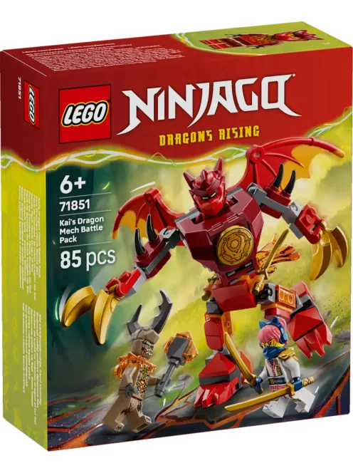 Lego Ninjago 71851 Kai sárkánypáncélja, harci csomag