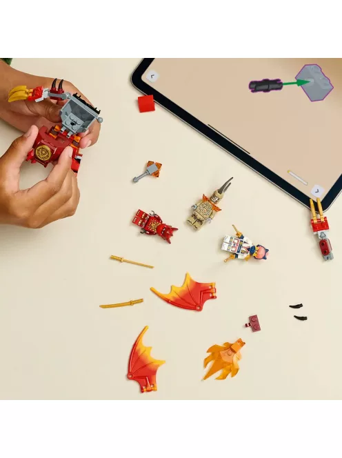 Lego Ninjago 71851 Kai sárkánypáncélja, harci csomag