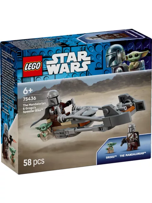 Lego Starwars 75436 A Mandalóri és Grogu speeder