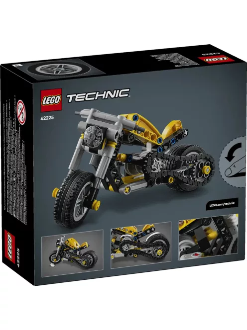 Lego Technic 42225 Sárga Motorkerékpár 