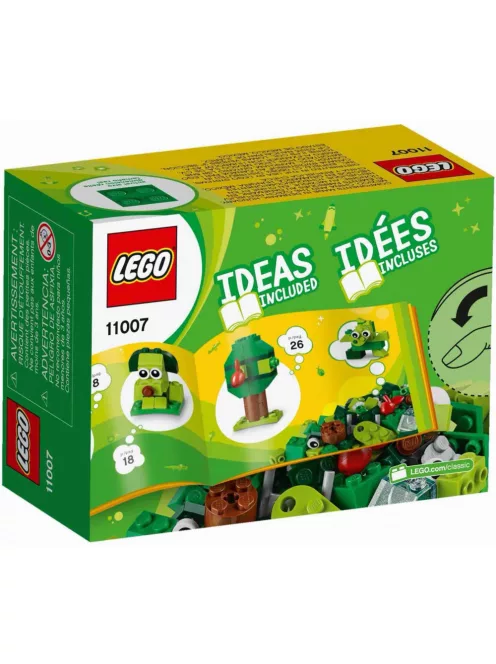 LEGO Classic 11007 Kreatív zöld kockák