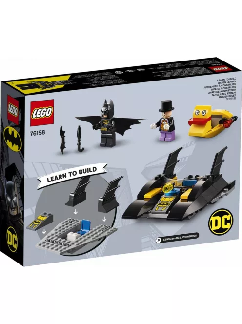 LEGO Super Heroes Pingvinüldözés a Batboatta 76158
