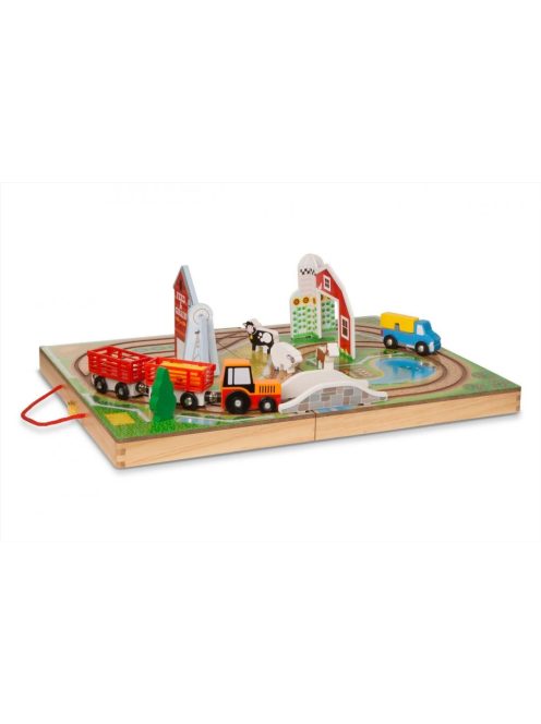  Melissa&Doug, FA JÁRMŰ, VIDD MAGADDAL, FARM