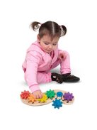  Melissa&Doug, FA KÉSZSÉGFEJLESZTŐ JÁTÉK, FOGASKEREKŰ HERNYÓ