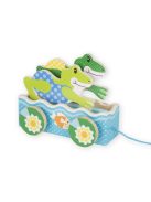 Melissa & Doug Bébi és tipegő fajátékok, Békaverseny