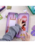 Mágneses puzzle játék, Divatos ruhák MierEdu