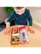 Mágneses puzzle játék, Tűzoltó MierEdu