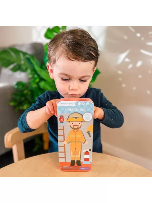 Mágneses puzzle játék, Tűzoltó MierEdu