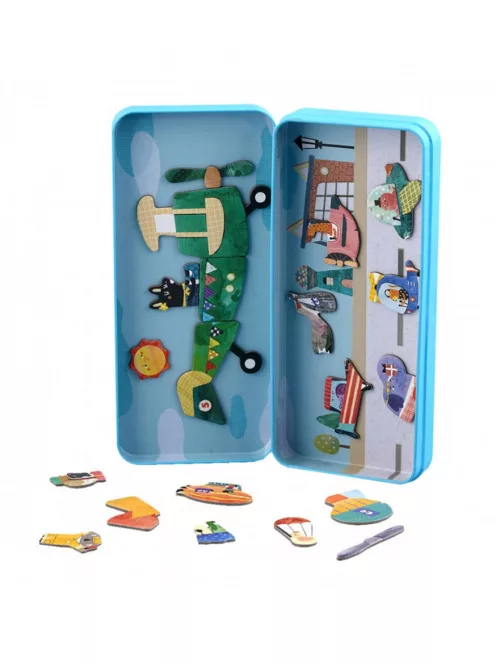 Mágneses puzzle játék repülők Mieredu
