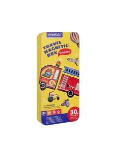 Mágneses puzzle játék, Járművek MierEdu
