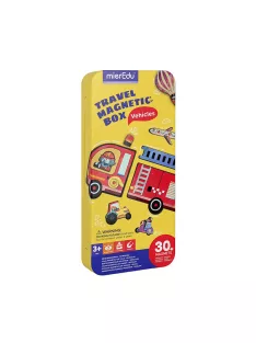 Mágneses puzzle játék, Járművek MierEdu