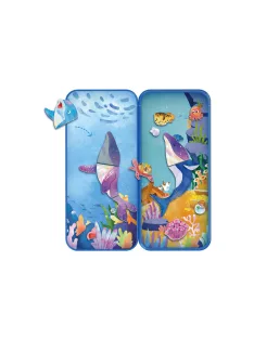 Mágneses puzzle játék, Víz alatti kalandok MierEdu